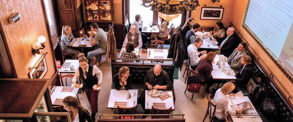 Gerlóczy-Cafe-Budapest-Top 10 Cafés & Coffee Houses in Budapest for Students to Visit (2024)