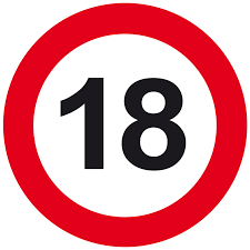 Adult sign 18