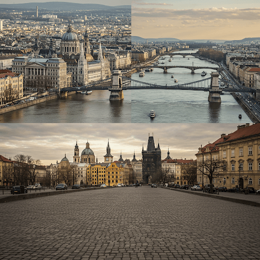Budapest vs Prague
