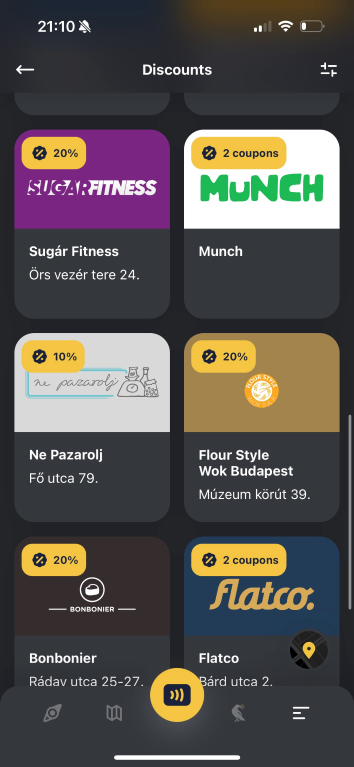Corvinus app discounts