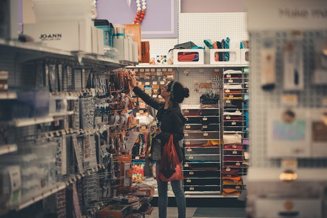 Creative hobby shop Budapest