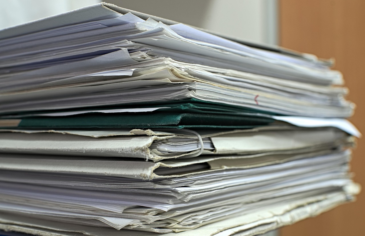 Papers, documents, university bureaucracy
